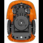 STIHL RMI 422 PC underside, der viser klippebladene